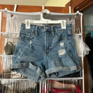 OLD NAVY Denim Distressed Women Shorts